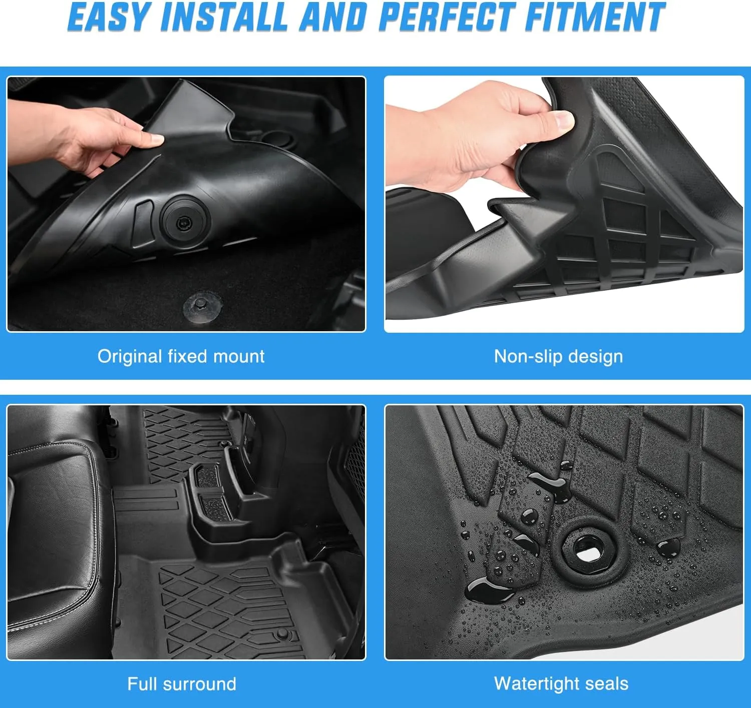2019-2024 Chevy Blazer TPE Floor Mats