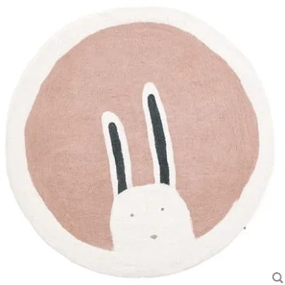 Cotton Peaking Animal Play Mat