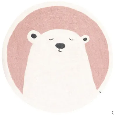 Cotton Peaking Animal Play Mat
