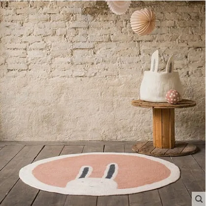 Cotton Peaking Animal Play Mat