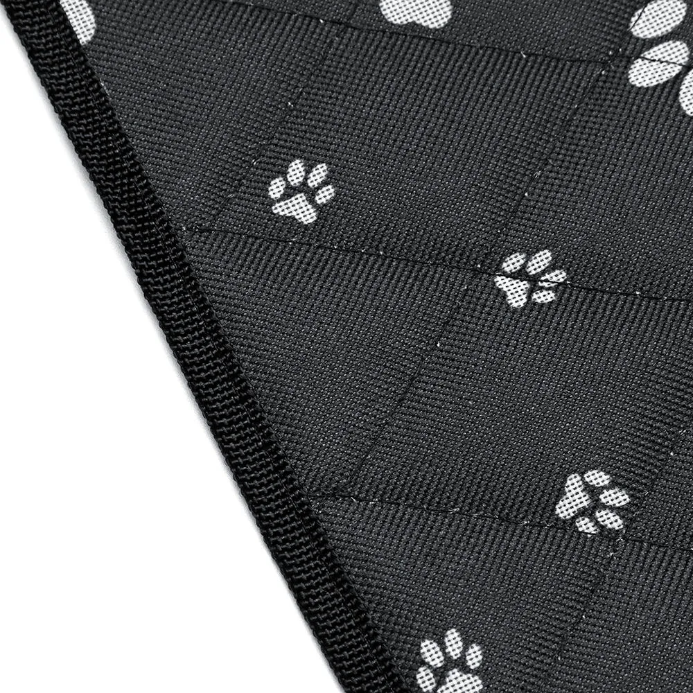 Fiber Pet Cooling Mat Bed for Dogs & Cats - Soft Summer Chilly Pad Cushion, Black, Sizes S/M/L/XL
