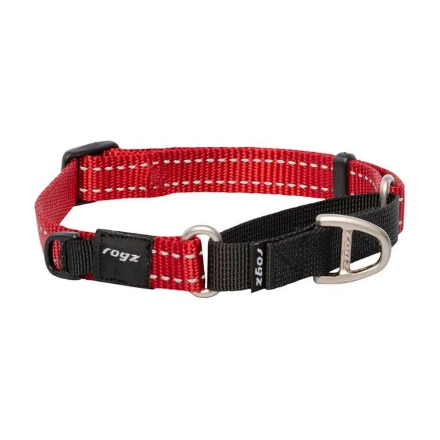 Rogz Control Collar Web Red