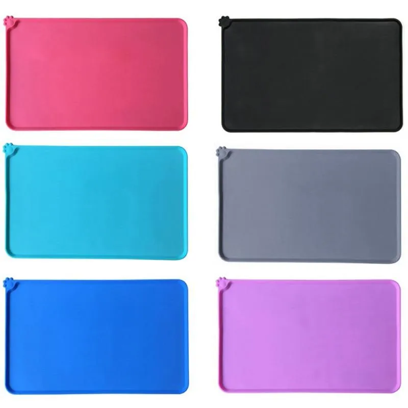 Waterproof Pet Bowl Mat - Easy to clean