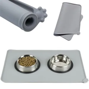 Waterproof Pet Bowl Mat - Easy to clean