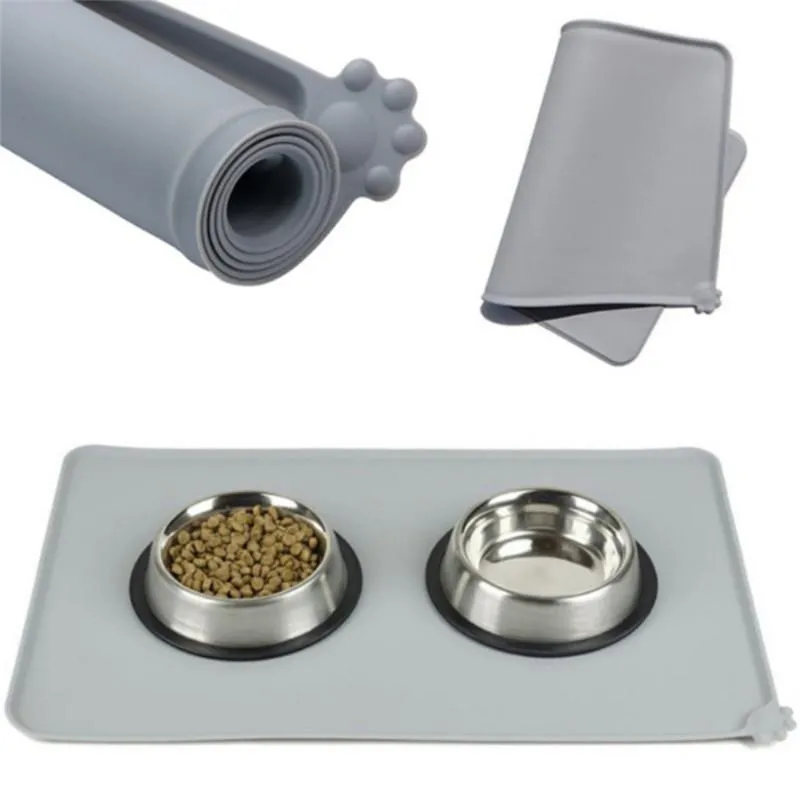 Waterproof Pet Bowl Mat - Easy to clean